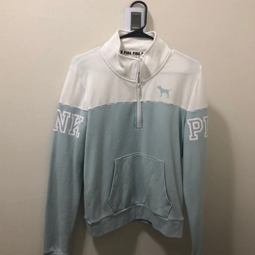 Victoria's Secret PINK White Sweatshirt